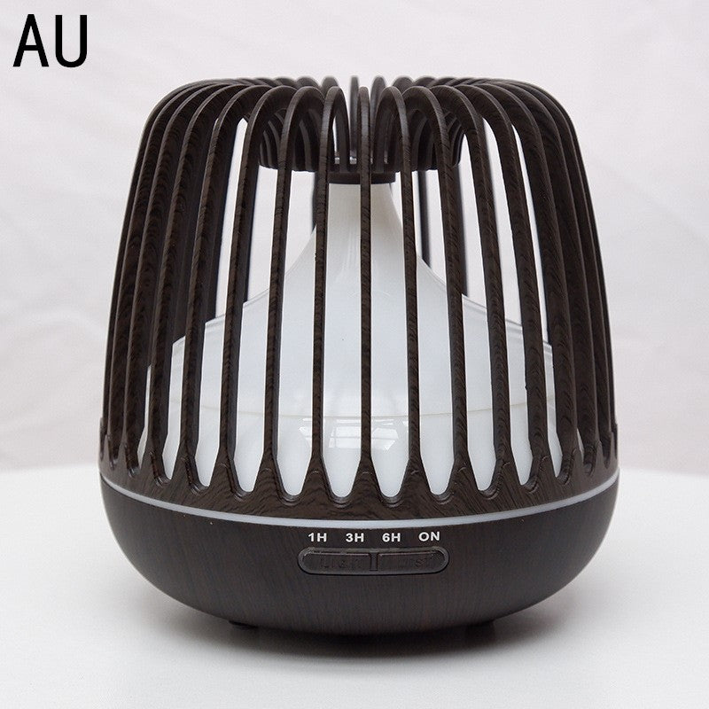 Bird cage wood grain aromatherapy machine