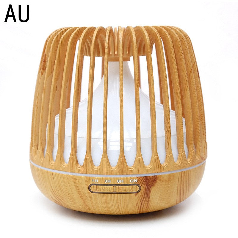 Bird cage wood grain aromatherapy machine