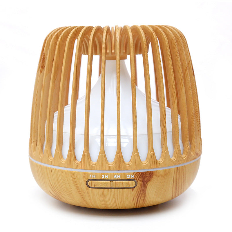 Bird cage wood grain aromatherapy machine